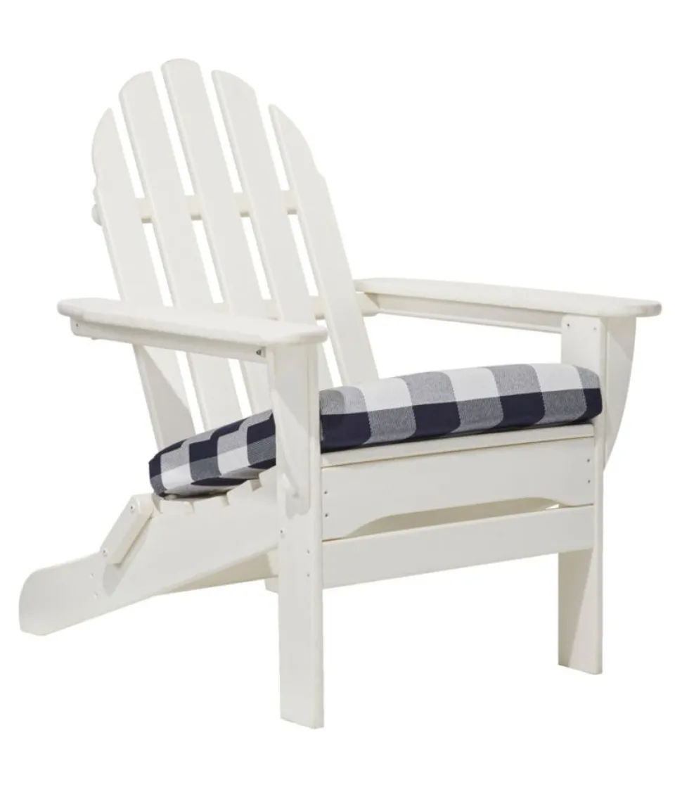 Discount L.L.Bean "Adirondack Chair Seat Cushion, Buffalo Plaid"