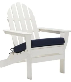 Online L.L.Bean "Adirondack Chair Seat Textured Cushion" Navy
