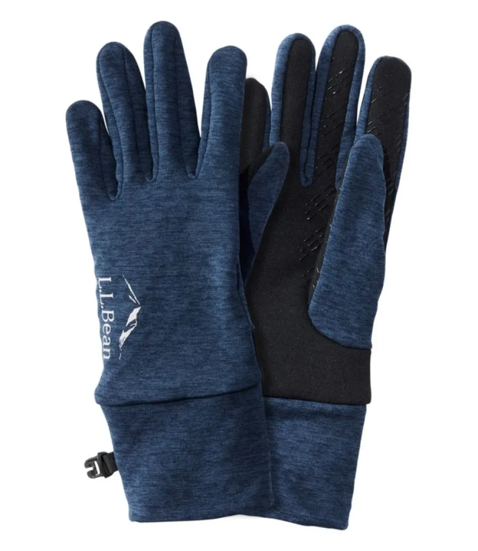 Discount L.L.Bean "Adults' Adventure Grid Fleece Liner Gloves"