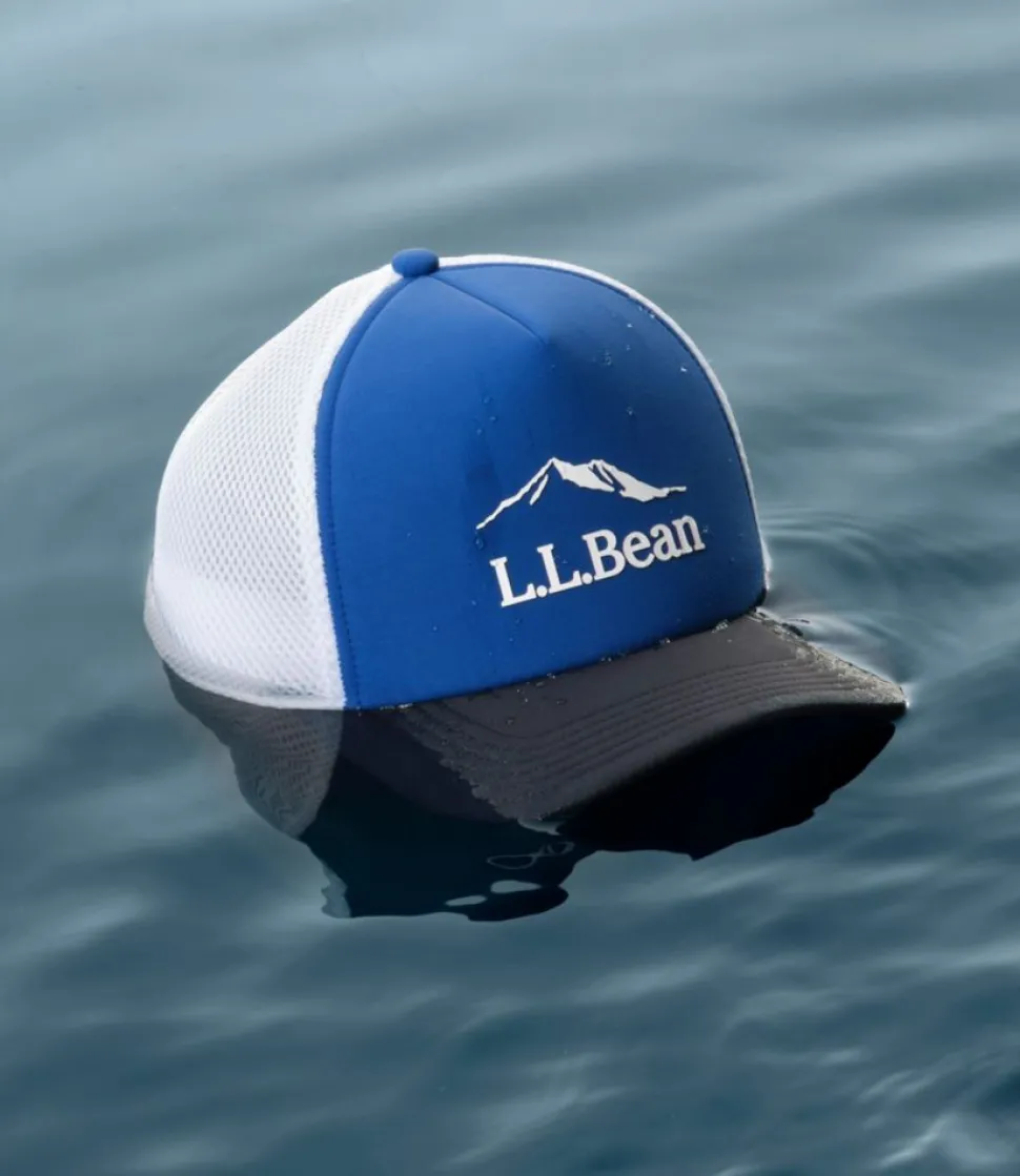 Clearance L.L.Bean "Adults' Beanlight Floating Trucker Hat"