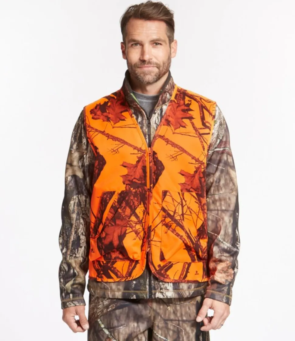 Cheap L.L.Bean "Adults' Big Game Hunting Safety Vest, Camouflage" MossyOakBlaze