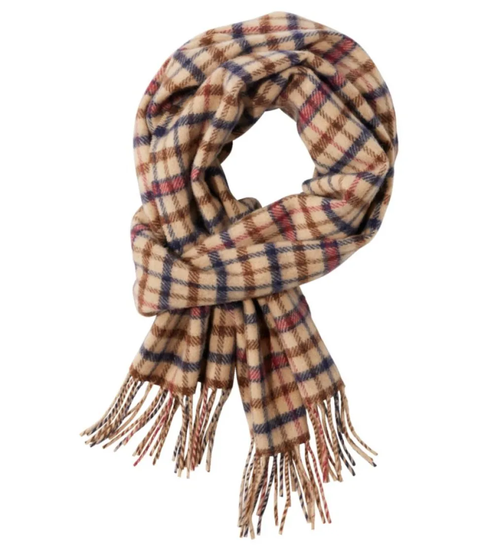 Online L.L.Bean "Adults' Irish Lambswool Scarf"