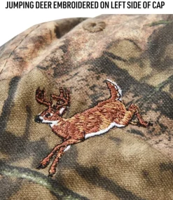 Cheap L.L.Bean "Adults' Maine Inland Fisheries and Wildlife Camouflage Baseball Hat, Jumping Deer" MossyOakBreak-UpCountry