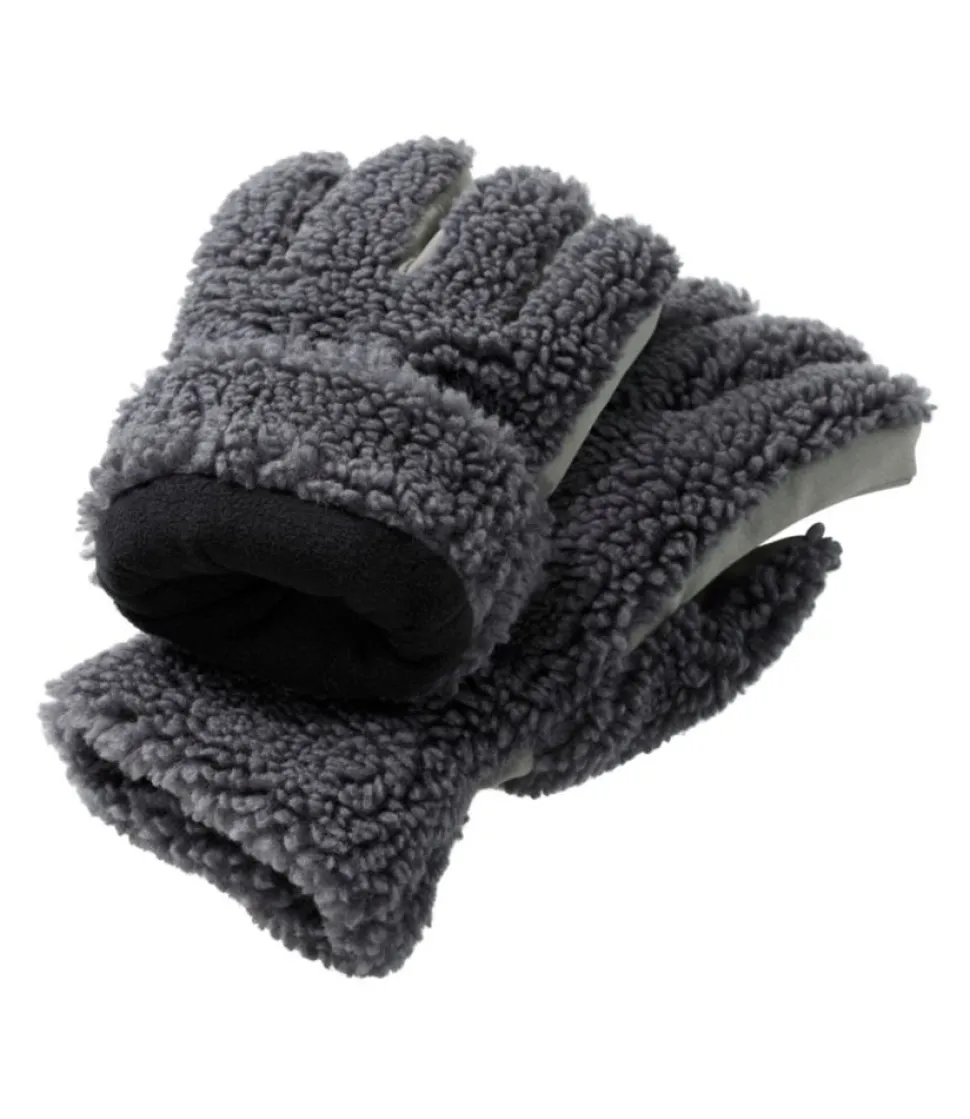 Hot L.L.Bean "Adults' Mountain Pile Fleece Gloves"