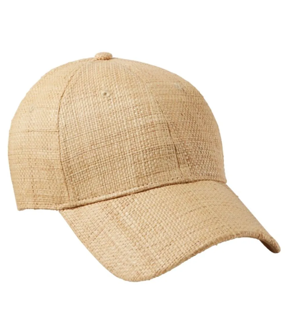 Online L.L.Bean "Adults' SunSmart Baseball Cap" Straw