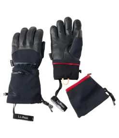 Fashion L.L.Bean "Adults' Wildcat GORE-TEX Ski Gloves"