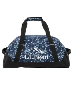 Fashion L.L.Bean "Adventure Duffle, Medium, 35L, Mountain Logo, Print"