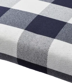 Fashion L.L.Bean "All-Weather Folding/Armless Chair Cushion, Buffalo Plaid"