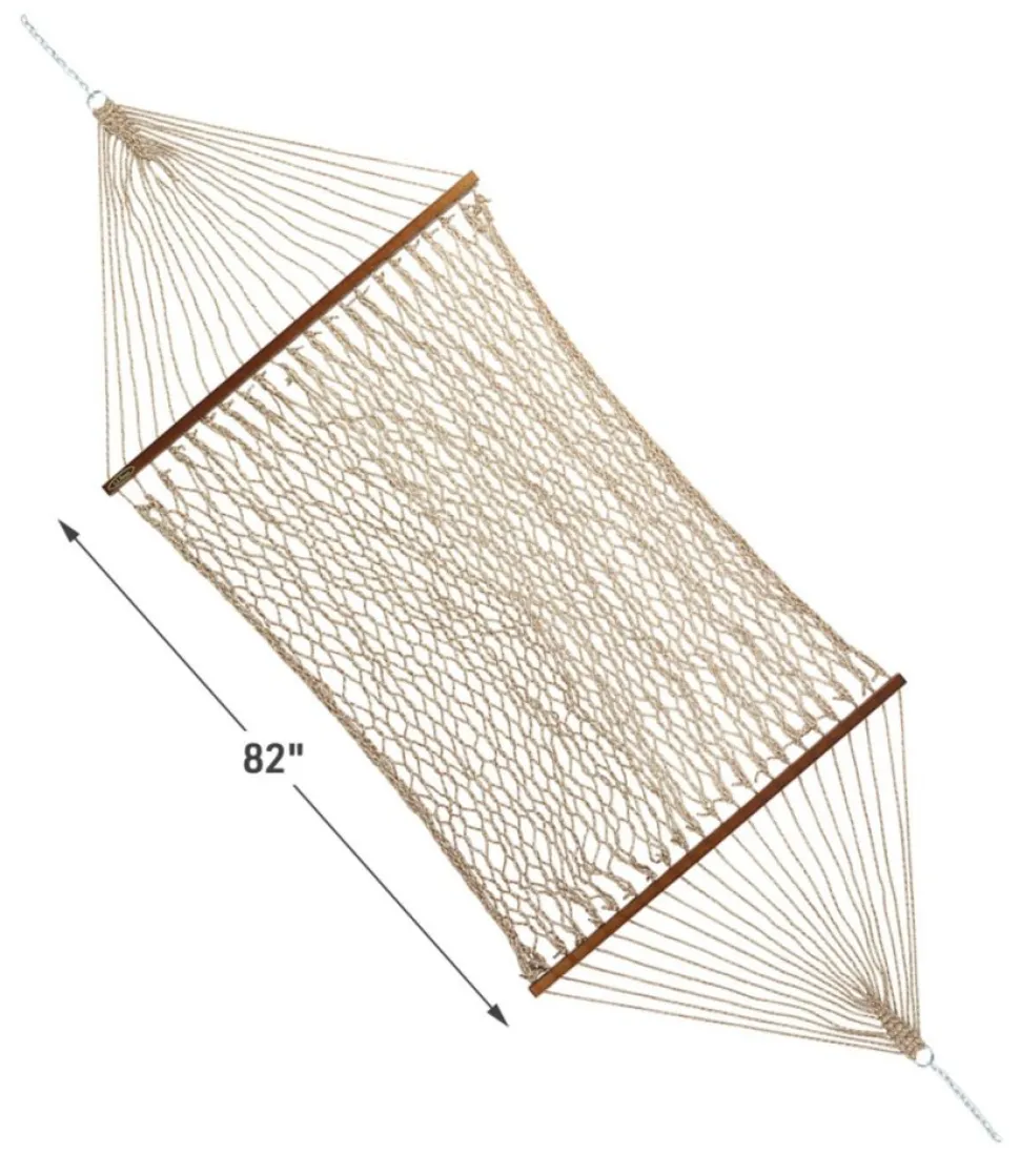 Best L.L.Bean "Backyard Duracord 55" Hammock, Marled"