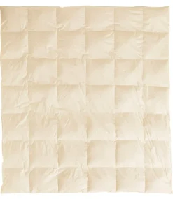 Clearance L.L.Bean "Baffle Box Stitch Goose Down Comforter, Warm" Cream