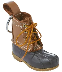 Outlet L.L.Bean "Bean Boot Key Chain, Tan/Brown" NotApplicable