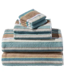 Fashion L.L.Bean "Bean's Organic Cotton Towel Set, Stripe"
