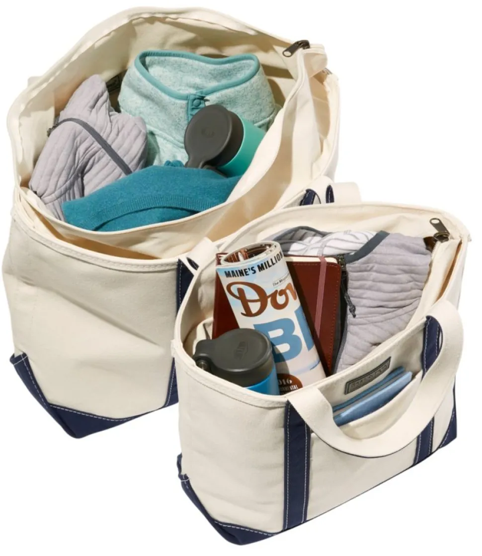 Cheap L.L.Bean "Boat and Tote®, Zip-Top with Pocket"