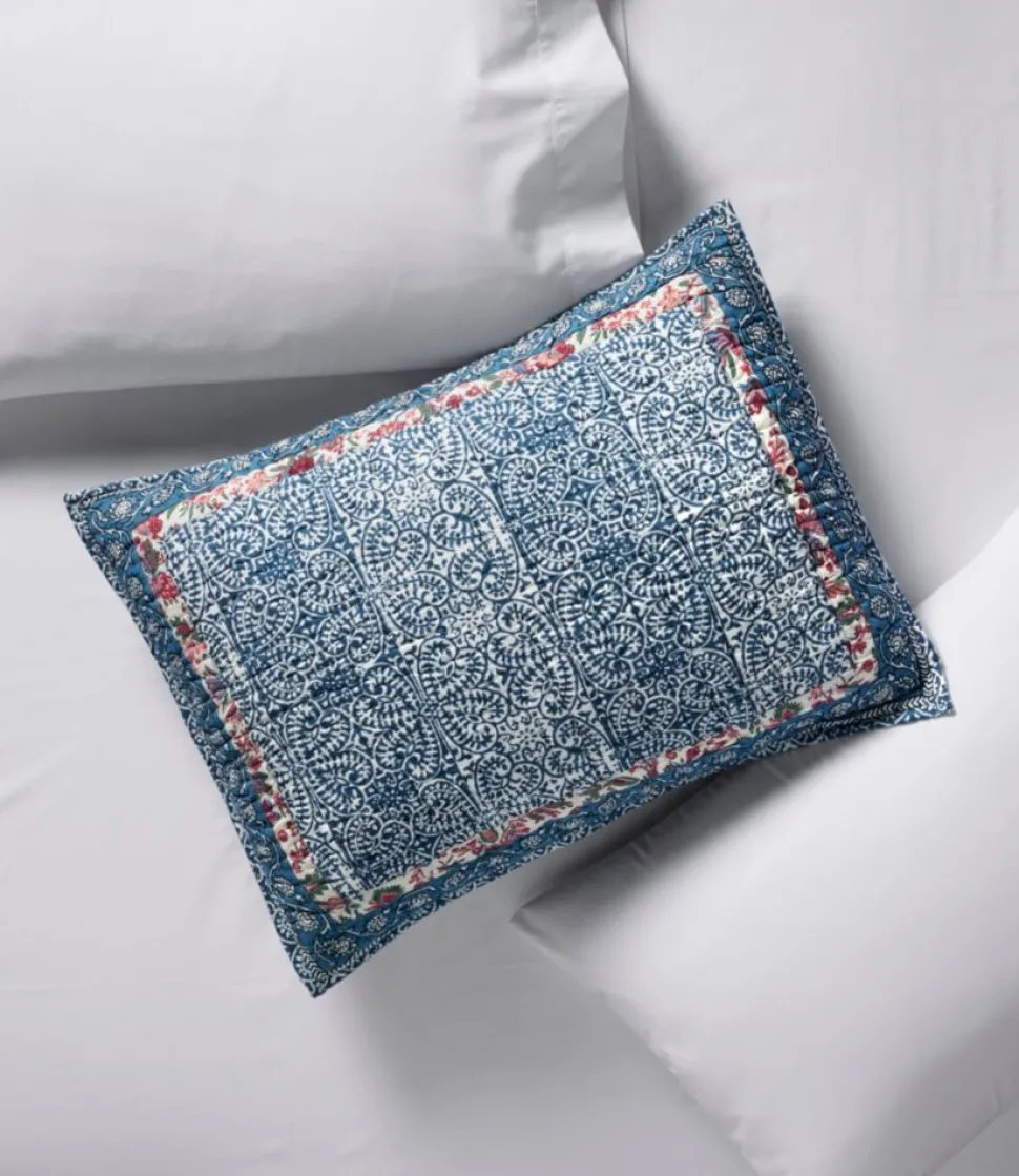 Flash Sale L.L.Bean "Border Floral Quilt Collection" Multi