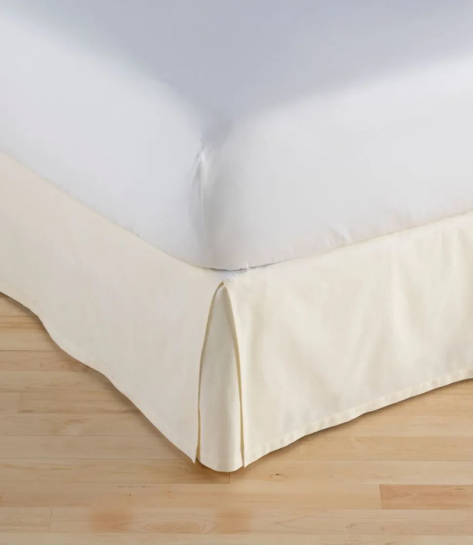 Hot L.L.Bean "Box Pleat Bed Skirt"