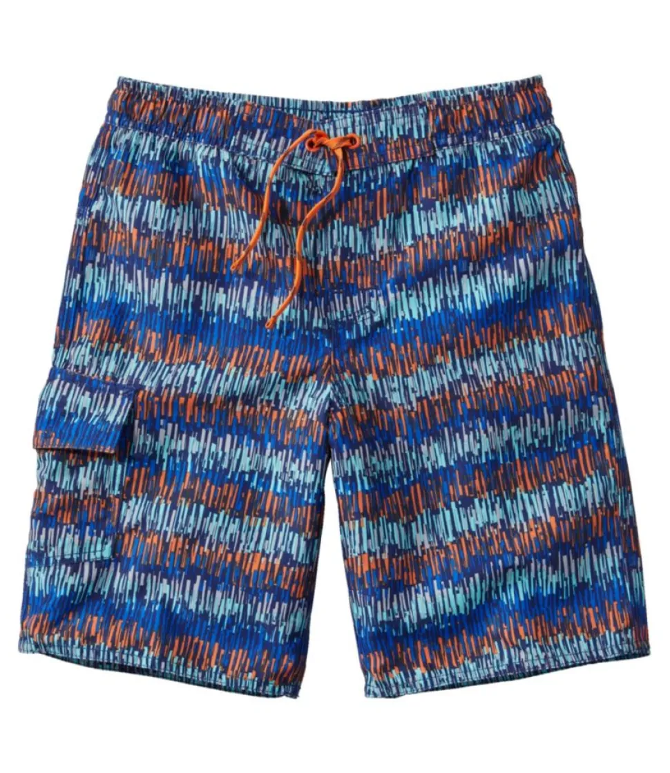 Discount L.L.Bean "Boys' BeanSport Swim Shorts, Print"