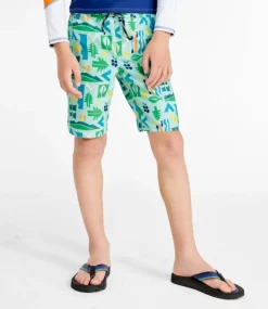 Discount L.L.Bean "Boys' BeanSport Swim Shorts, Print"
