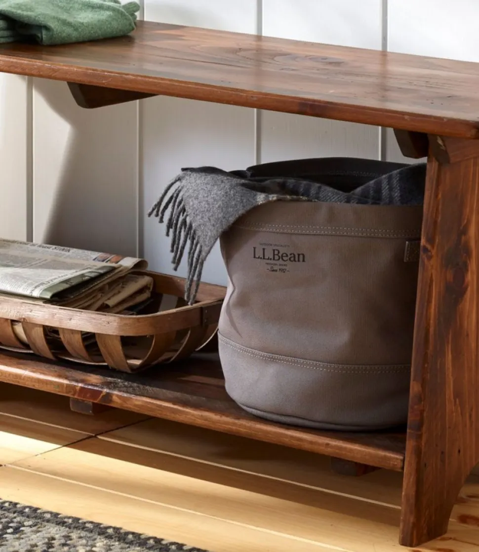 Shop L.L.Bean "Canvas Storage Cubby Tote"