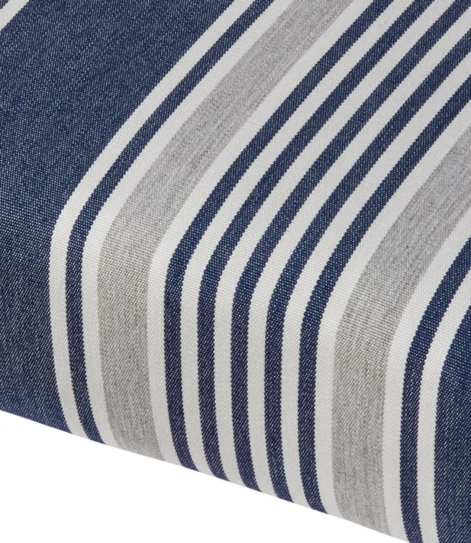 Clearance L.L.Bean "Casco Bay Cushion for All-Weather Armless/Folding Chair, Stripe"