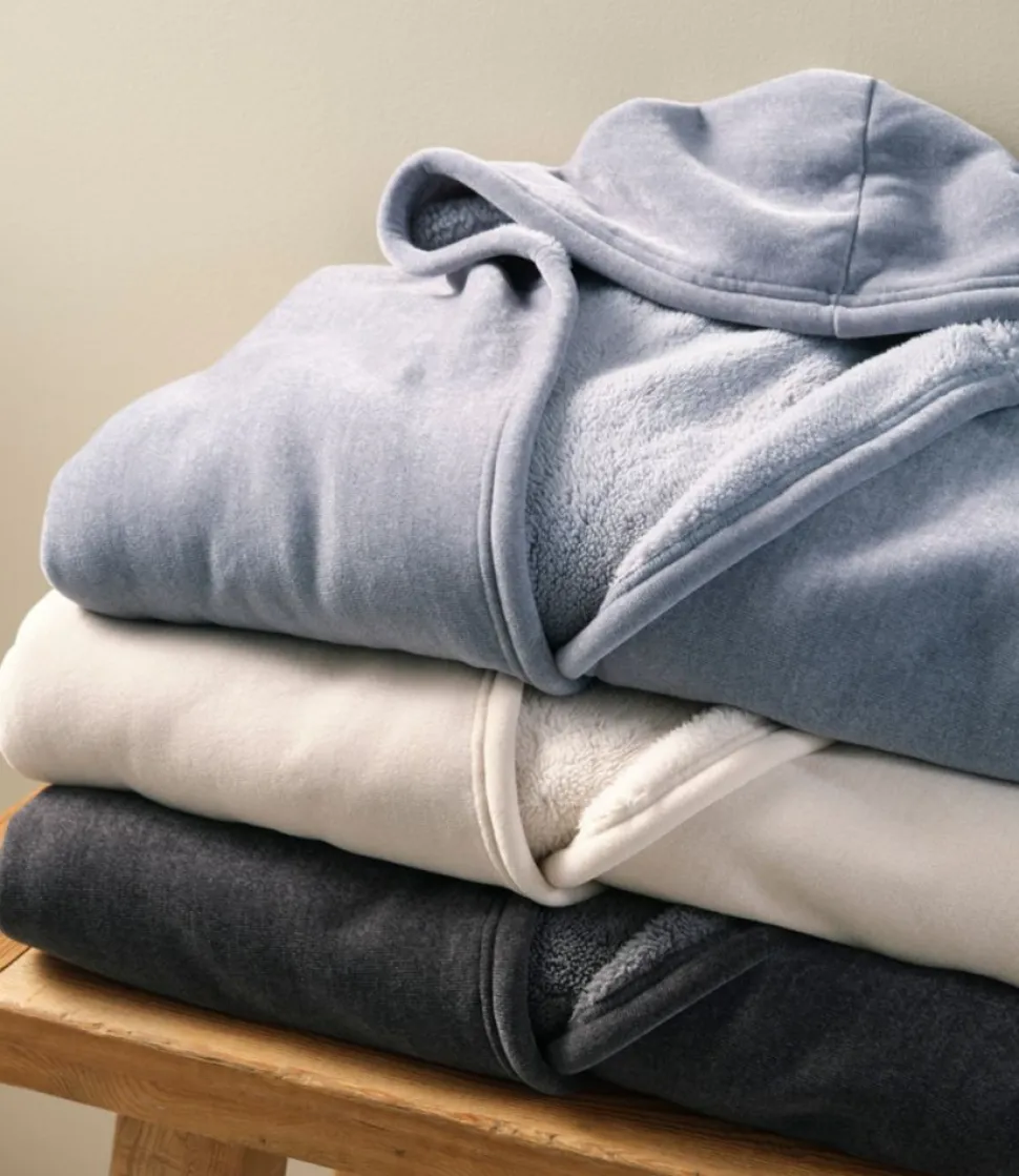 Sale L.L.Bean "Cozy Chenille Wearable Throw"
