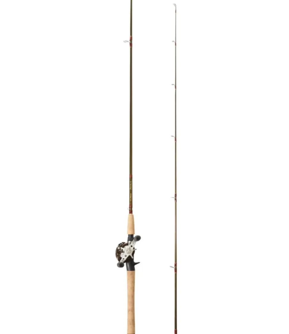 Discount L.L.Bean "Double L Baitcasting Outfit" Moss