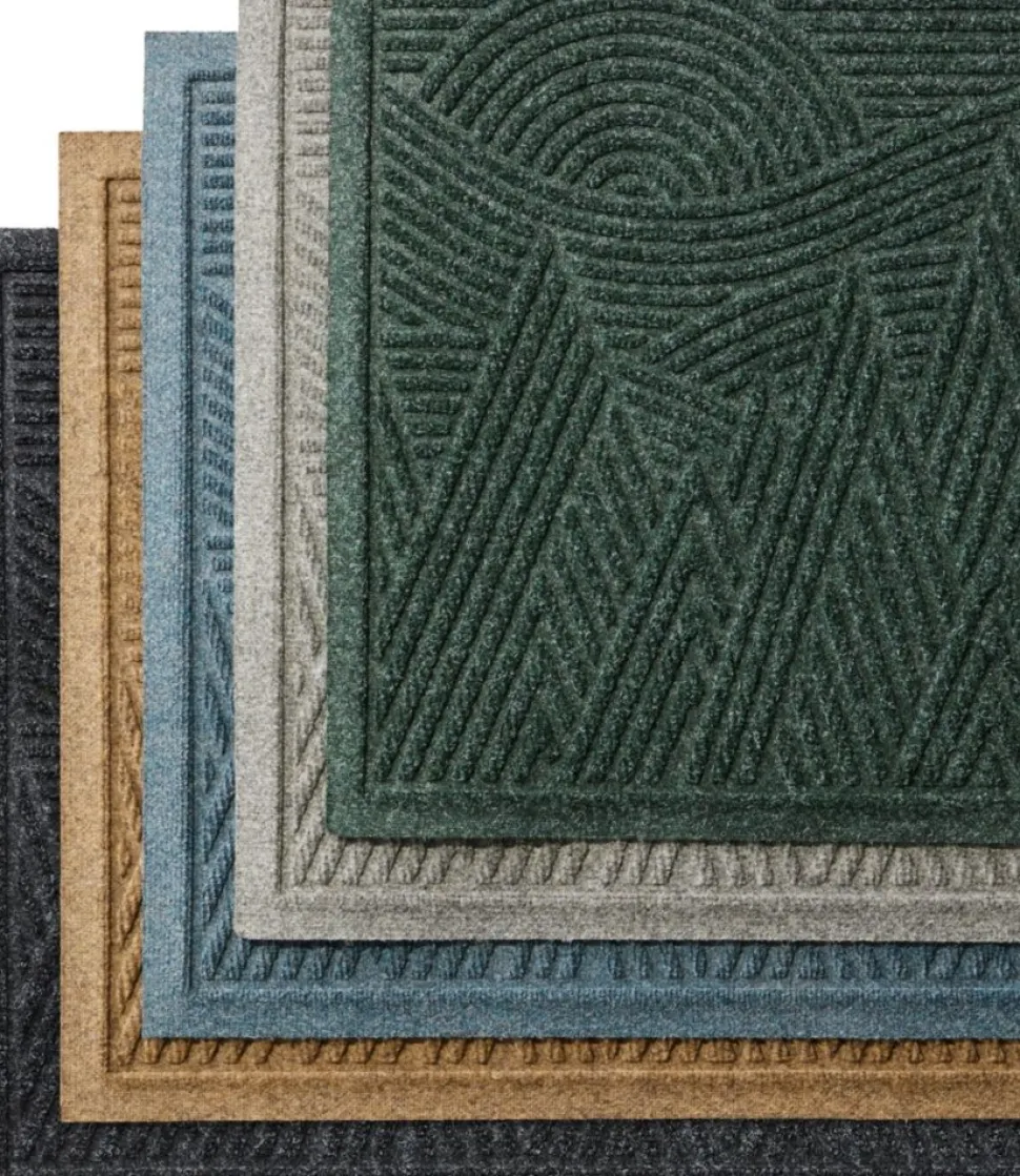 Online L.L.Bean "Everyspace Recycled Waterhog Doormat, Mountain Scene"