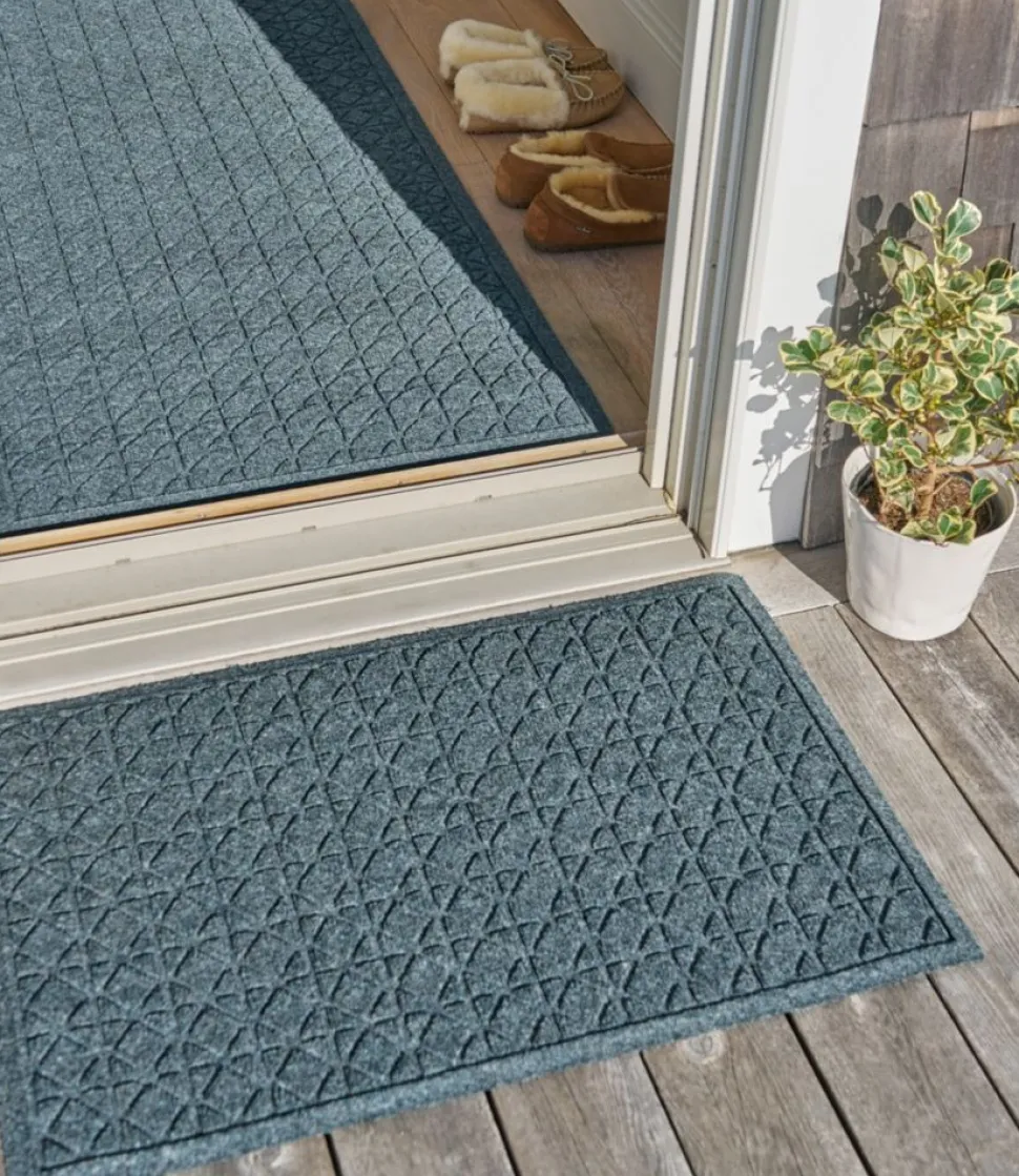 Clearance L.L.Bean "Everyspace Recycled Waterhog Doormat, Tiles"