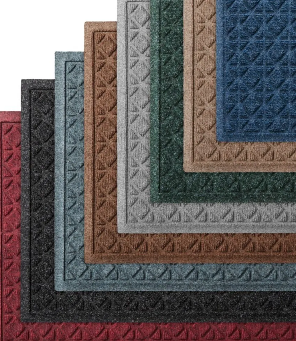 Best L.L.Bean "Everyspace Recycled Waterhog Runner, Tiles"