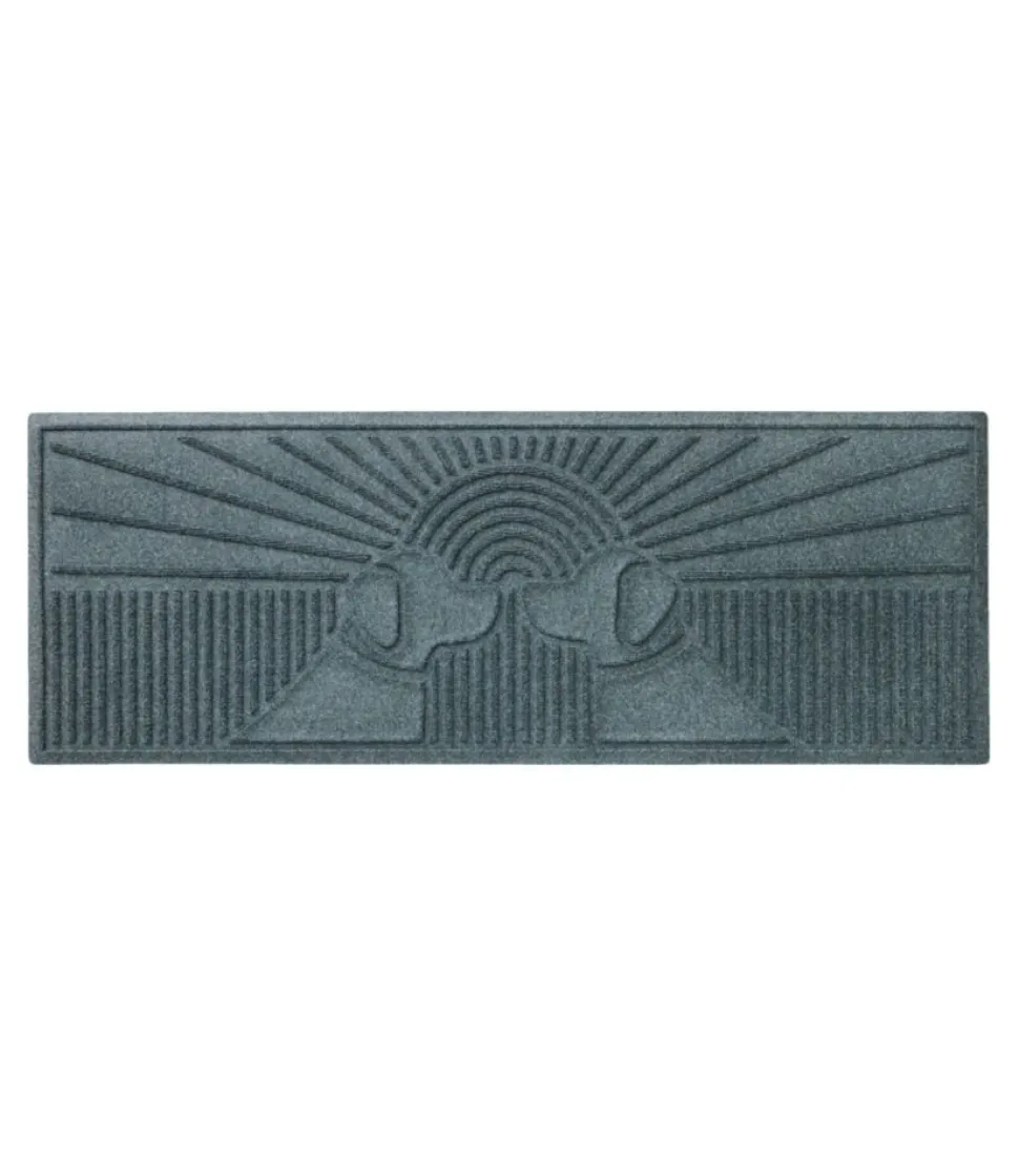 Outlet L.L.Bean "Everyspace Recycled Waterhog Runner, Sunrise Dogs"