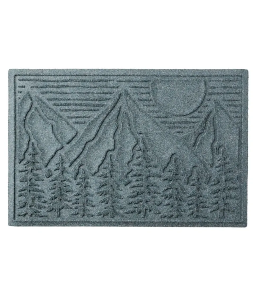 Shop L.L.Bean "Everyspace Recycled Waterhog Doormat, Treeline"