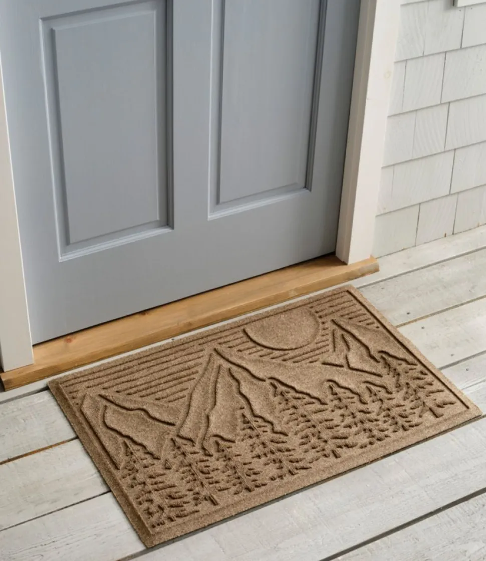 Shop L.L.Bean "Everyspace Recycled Waterhog Doormat, Treeline"