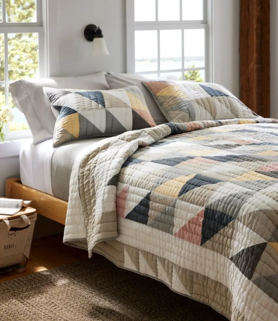 Shop L.L.Bean "Flying Geese Quilt Collection" Multi