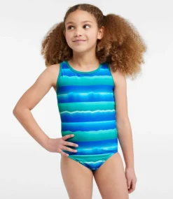 Fashion L.L.Bean "Girls' Watersports Swimwear, One-Piece"