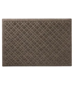 Shop L.L.Bean "Heavyweight Recycled Waterhog Doormat, Plaid"