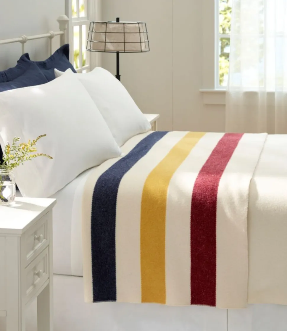 Best L.L.Bean "Heritage Chamois Flannel Sheet Collection" White