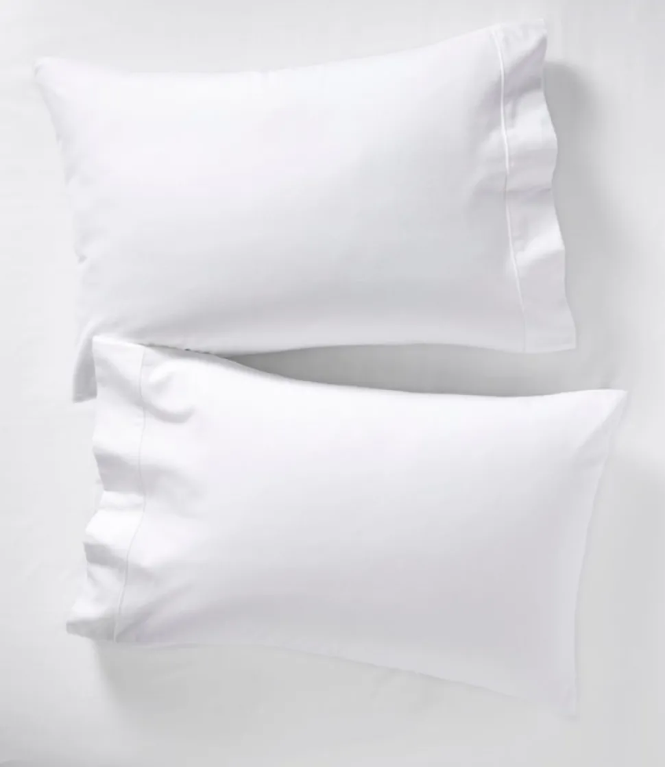 Best L.L.Bean "Heritage Chamois Flannel Sheet Collection" White