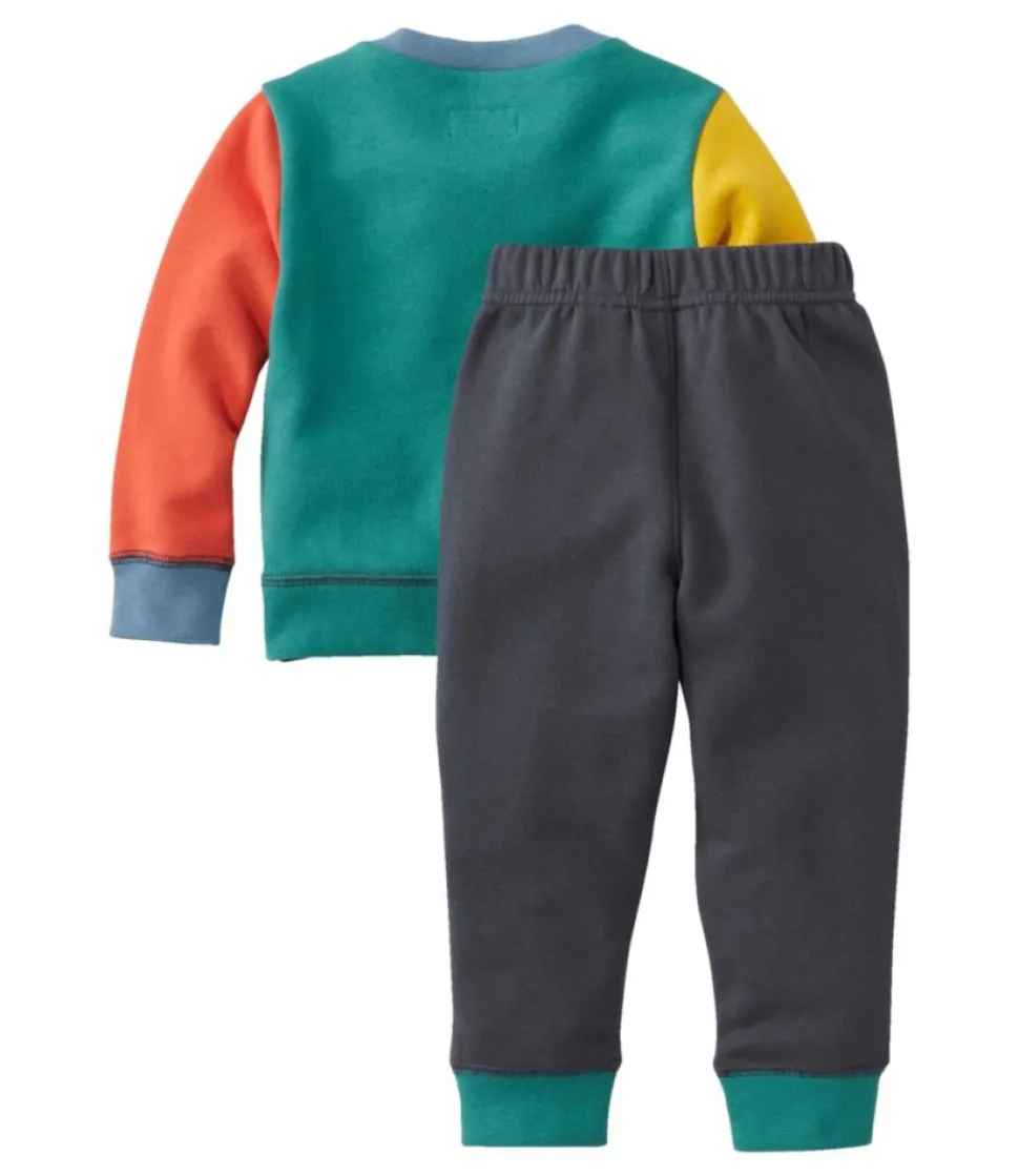 New L.L.Bean "Infants' and Toddlers' Athleisure Sweatsuit Set"