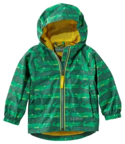 Store L.L.Bean "Infants' and Toddlers' Discovery Rain Jacket, Print" DarkestGreenGator