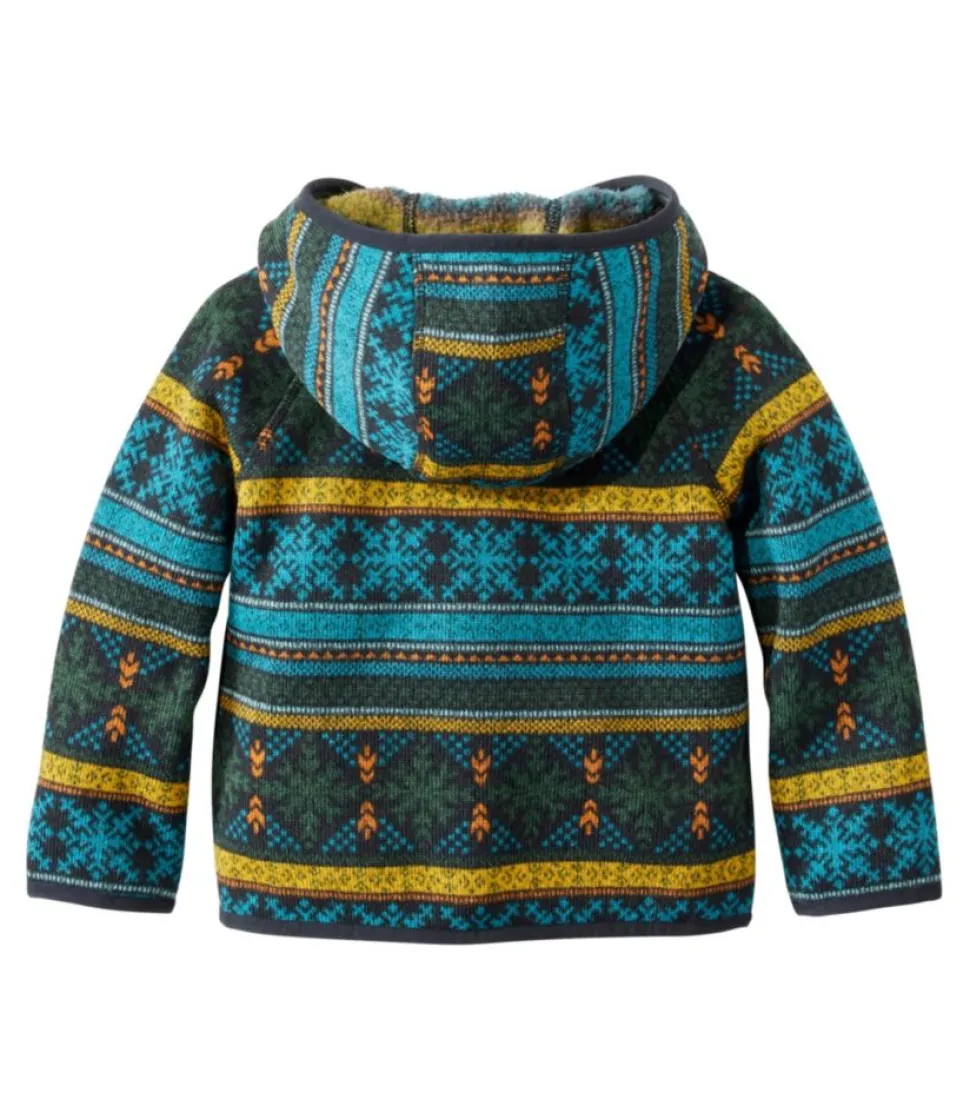 Hot L.L.Bean "Infants' and Toddlers' Sweater Fleece, Full-Zip Print"