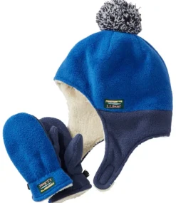 Best Sale L.L.Bean "Infants' and Toddlers' Mountain Classic Fleece Hat and Mitten Set"