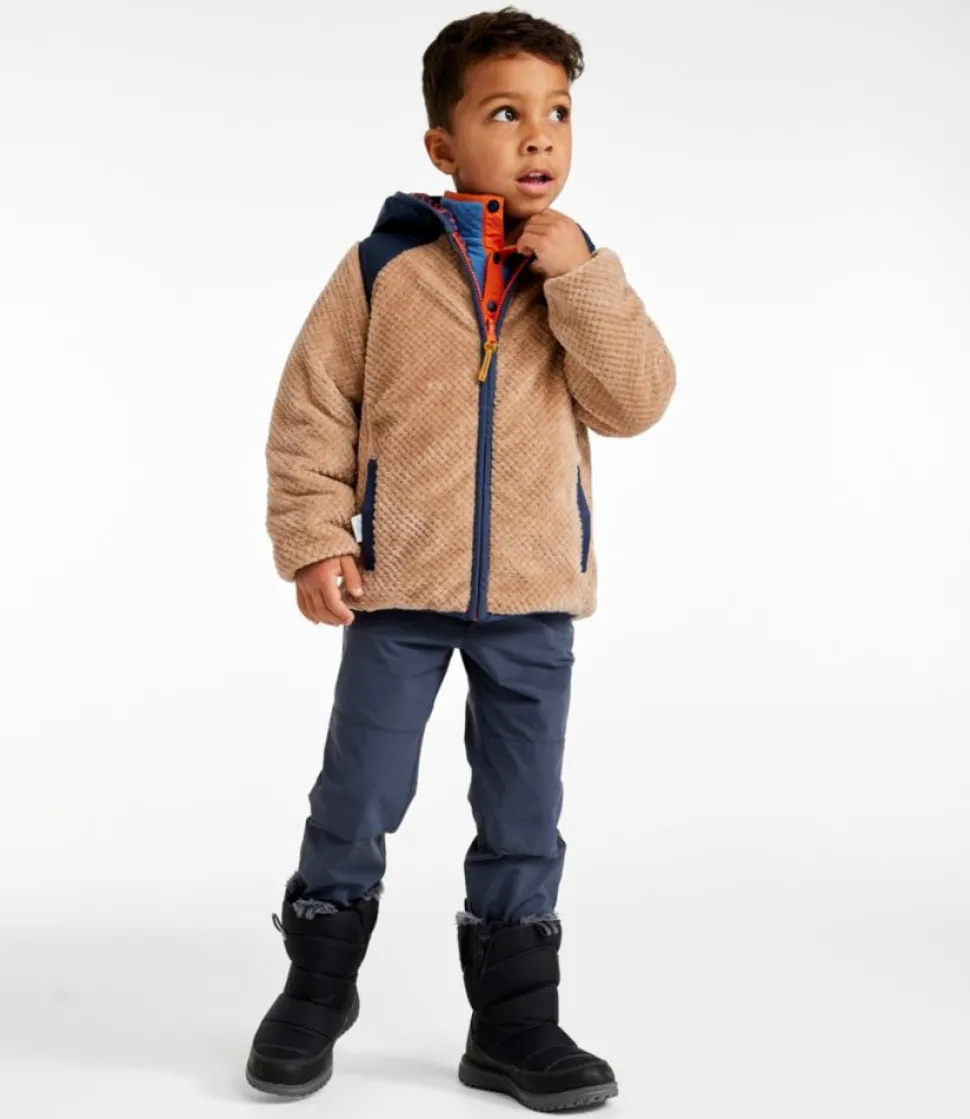 New L.L.Bean "Infants' and Toddlers' Mountain Bound Reversible Hooded Jacket, Print" NightGeo