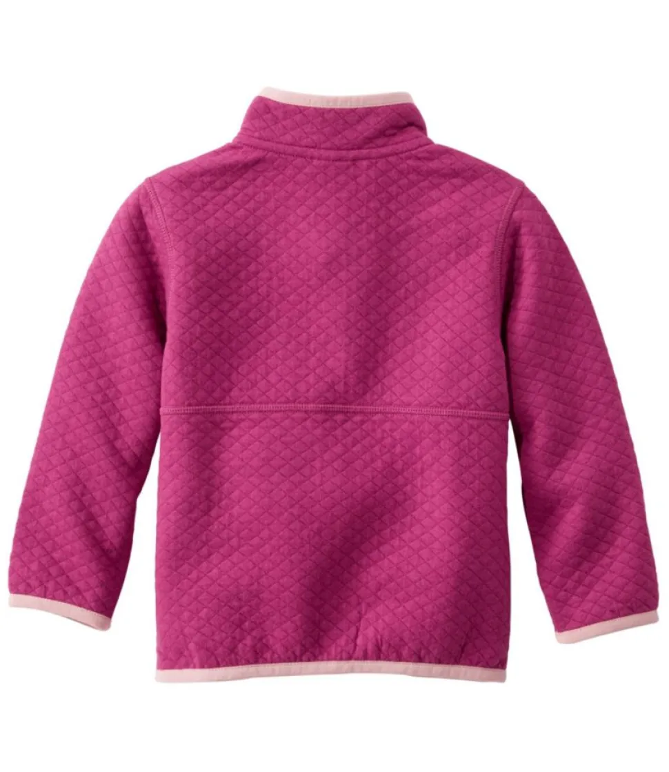New L.L.Bean "Infants' and Toddler's Quilted Quarter-Snap Pullover"