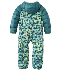 New L.L.Bean "Infants' Ultralight 650 Bunting, Print" SoftJuniperGeo
