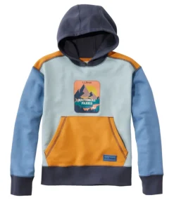 Shop L.L.Bean "Kids' Athleisure Hoodie, Colorblock"