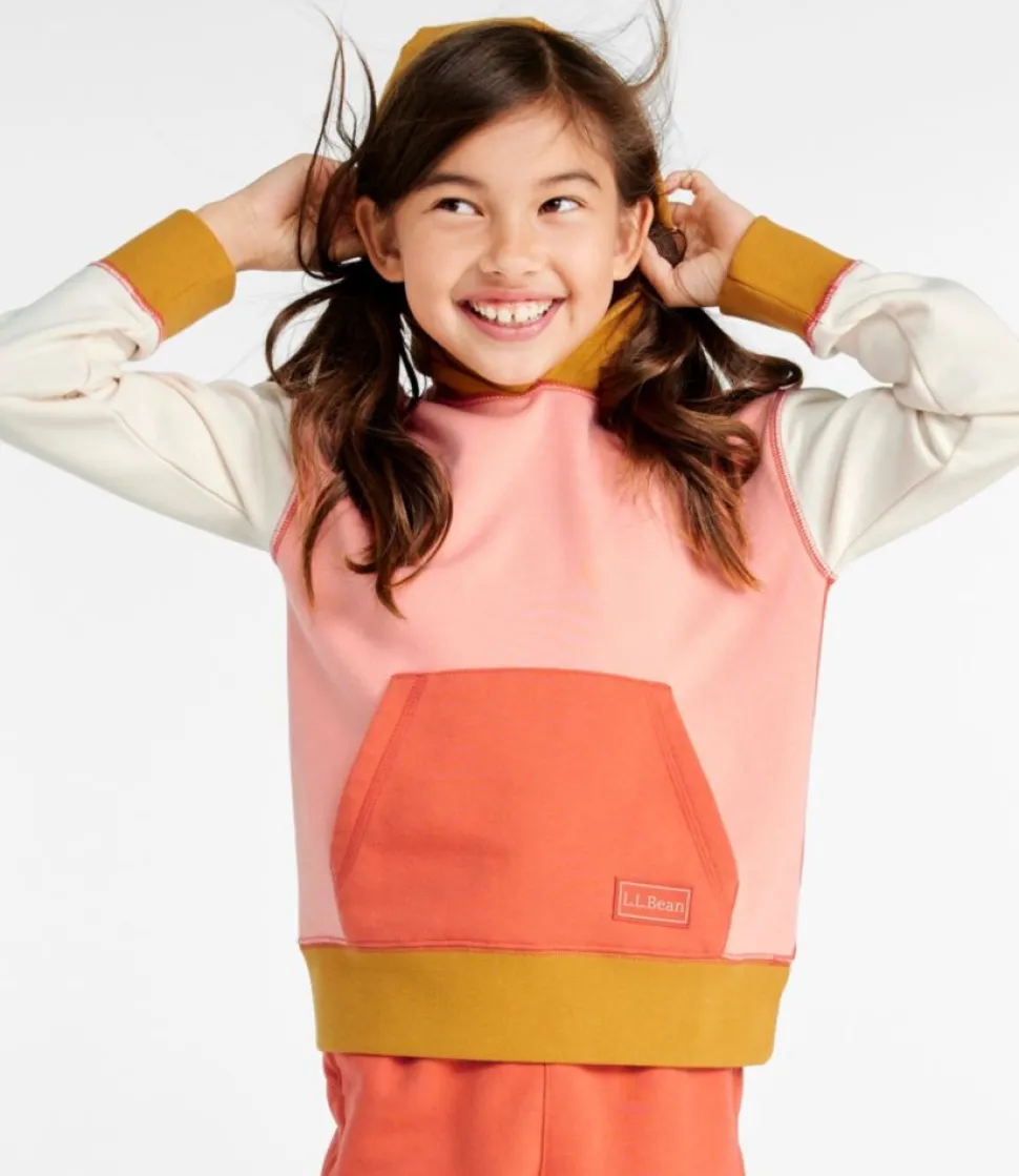 Shop L.L.Bean "Kids' Athleisure Hoodie, Colorblock"