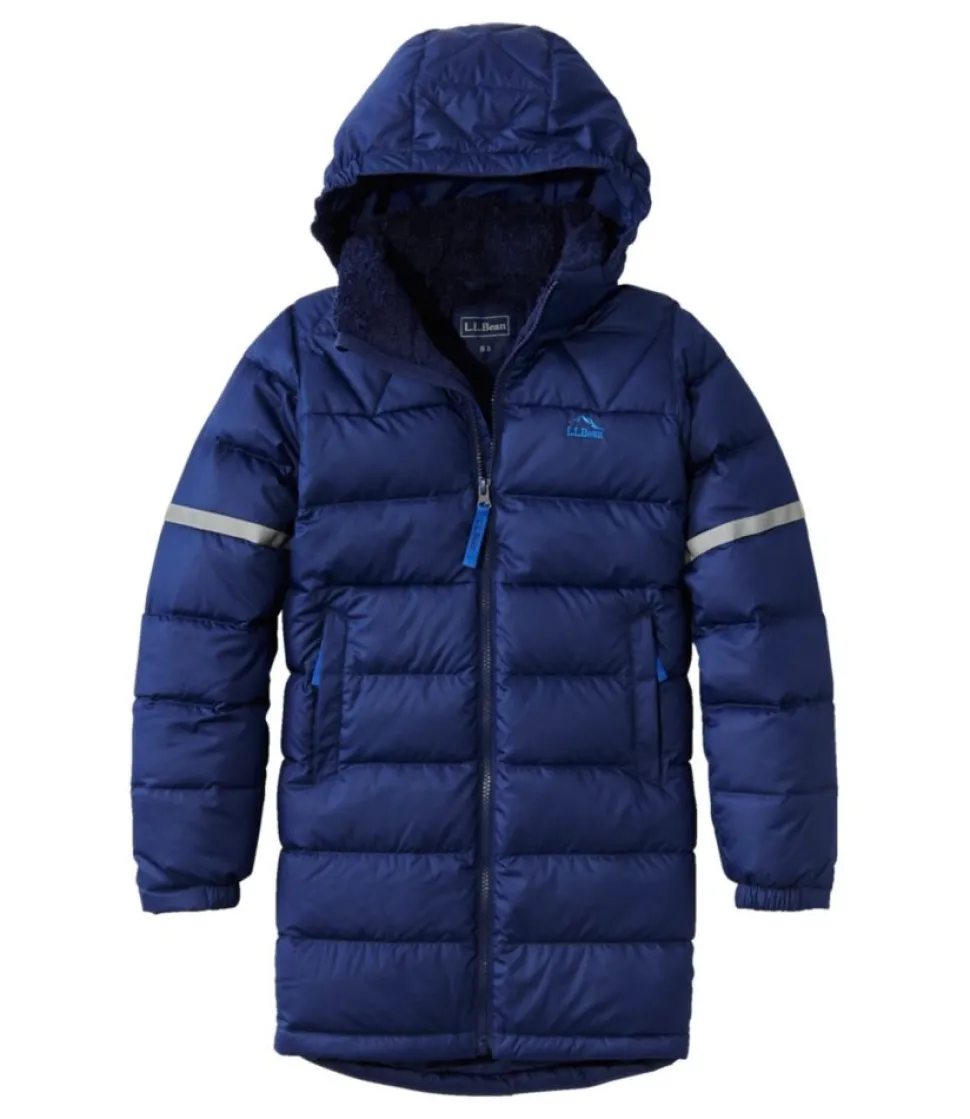 New L.L.Bean "Kids' Bean's Down Coat" Night