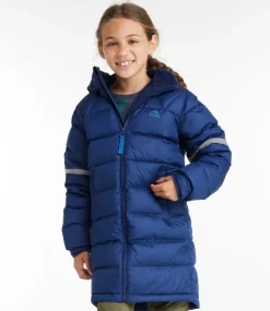 New L.L.Bean "Kids' Bean's Down Coat" Night