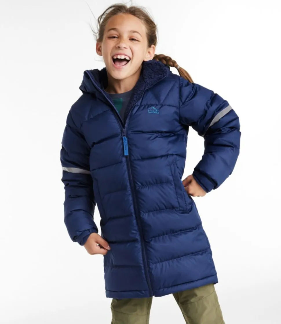 New L.L.Bean "Kids' Bean's Down Coat" Night
