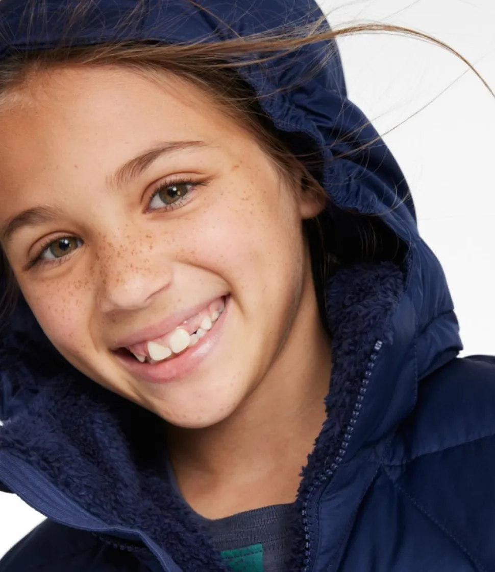 New L.L.Bean "Kids' Bean's Down Coat" Night