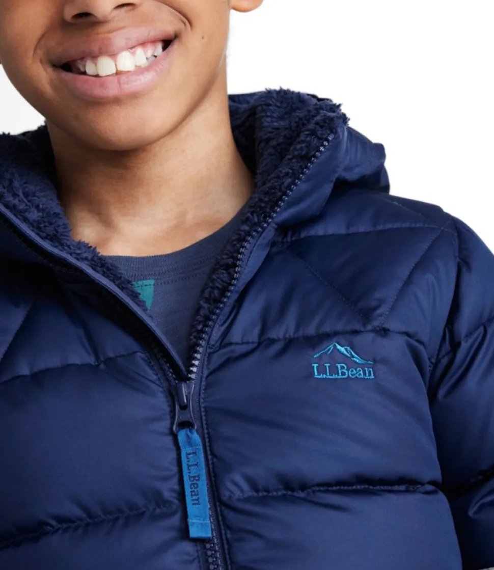 New L.L.Bean "Kids' Bean's Down Coat" Night